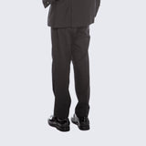 Boy's Black Slim Fit Pants