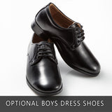 Boys Dark Grey Suit  5-Piece Set for Kids Teen Children - Wedding