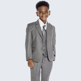 Boys Light Grey Suit Separates for Kids Teen Children - Wedding