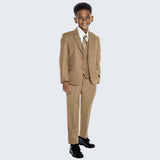 Boys Tan Suit Separates for Kids Teen Children - Wedding