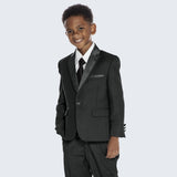 Boys Tuxedo Black 4 -Piece Set for Kids Teen Children - Wedding