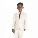 Boys Ivory Tuxedo 3 -Piece Set For Kids Teen Children - Wedding