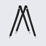 Black Suspenders  for Kids Teen Children - Wedding