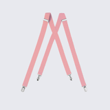 Blush Peach Suspenders  for Kids Teen Children - Wedding