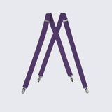 Plum Suspenders  for Kids Teen Children - Wedding