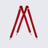 Apple Red Suspenders  for Kids Teen Children - Wedding