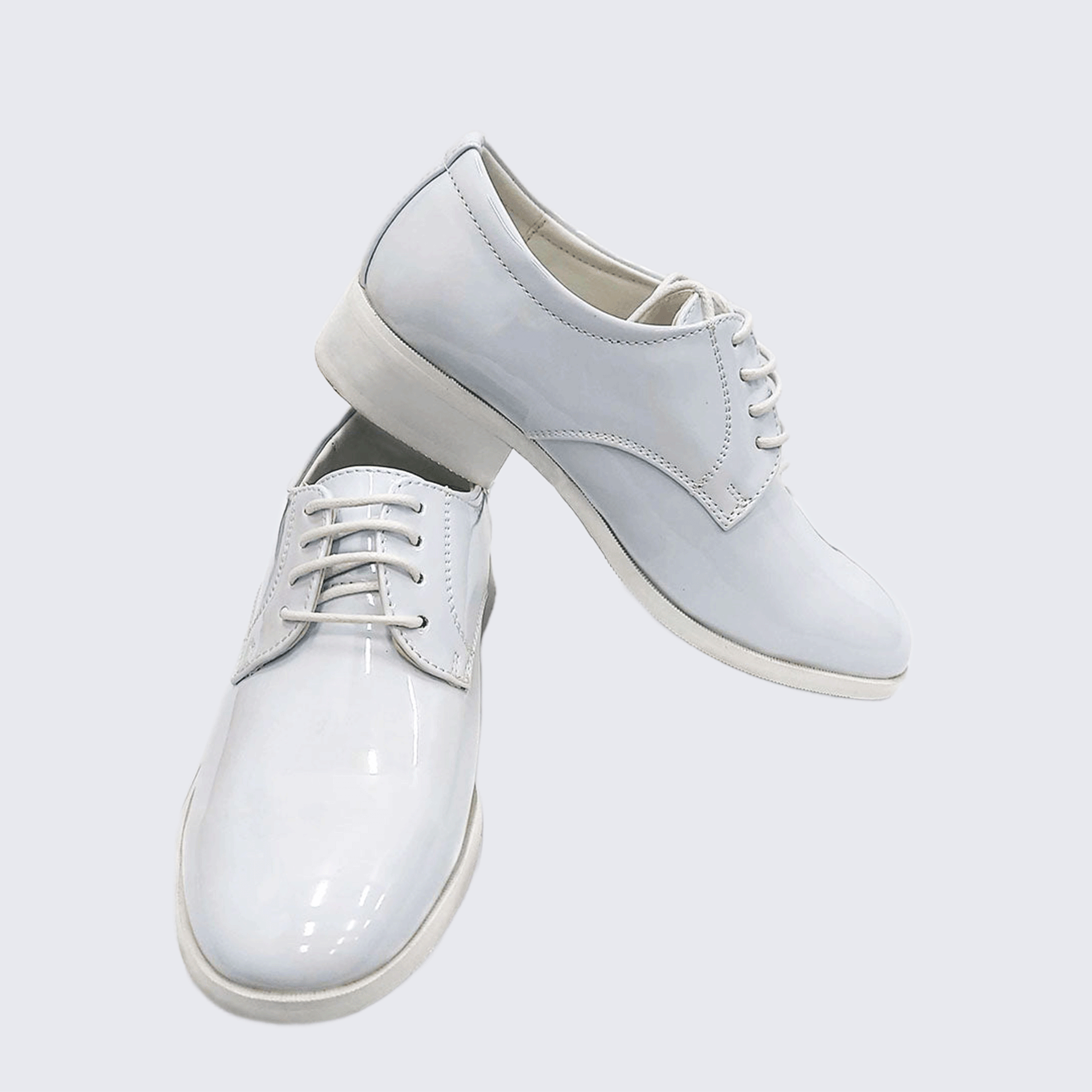 boys dress shoes near me Black Round Toe Patent Leather Tuxedo Shoes for Toddler Children Kids, 10 (Preschool) padded heel and tongue RUN SMALL WUANDIXFA School Shoes for Teen